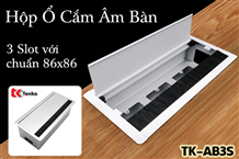 Hộp Điện Nhôm Âm Bàn TK-AB3S