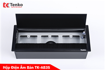 Hộp Điện Nhôm Âm Bàn TK-AB3S Đen