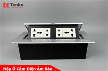 Hộp Ổ Cắm Điện Âm Bàn Họp TK-AS06DN-01