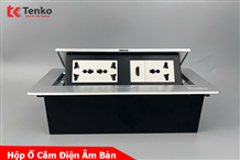 Hộp Ổ Cắm Điện Âm Bàn Họp TK-AS06DN-03