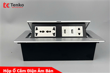 Hộp Ổ Cắm Điện Âm Bàn Họp  TK-AS06DN-06
