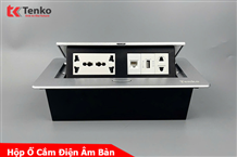 Hộp Ổ Cắm Điện Âm Bàn Họp  TK-AS06DN-07