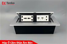 Hộp Ổ Cắm Điện Âm Bàn Họp  TK-AS06DN-09