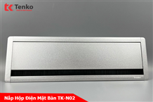 Nắp Hộp Điện Âm Mặt Bàn Nhôm Tenko TK-N02 Bạc